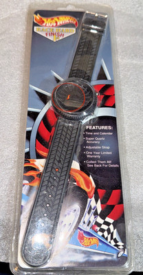 Vintage Hot Wheels Race Hard Digital Wrist Watch