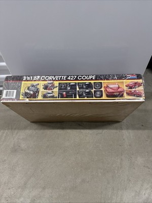 Monogram 1:12 67 Corvette 427 Coupe Car Kit - 2801 for sale online