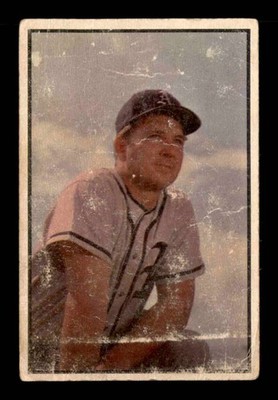 1953 Bowman Color #155 Allie Clark   FAIR X2416078