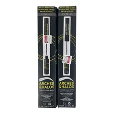 Lot of 2 Arches And Halos Micro Fiber Tinted Brow Moose Water Resistant-Expresso