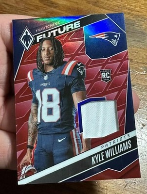 2025 Phoenix Kyle Williams Franchise Future Materials #138/249 NE Patriots RC