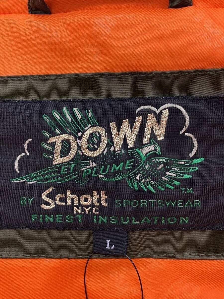 Schott Schott Down Jacket L Polyester Green 31820… - image 3