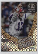 2024 Topps Chrome Sunday Swag X-Fractor Jim Kelly #SS-18 HOF 3x7