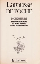 Larousse de Poche Dictionnaire Paperback unkown