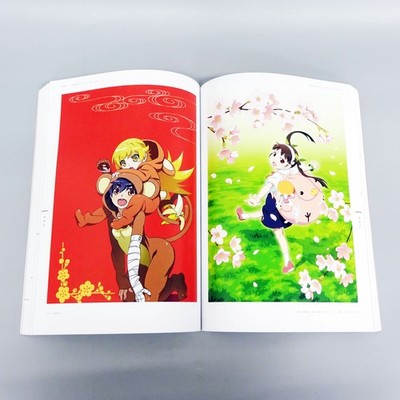 Bakemonogatari Animation 10th Anniversary Illustration Works Art