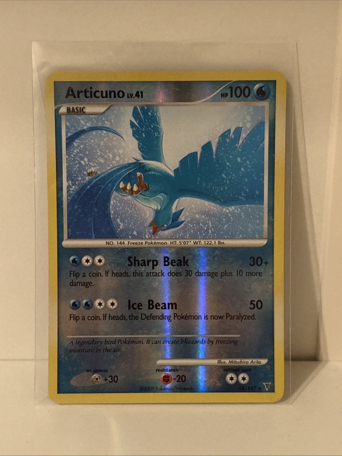 Articuno 16/147 Supreme Victors Reverse Holo LP