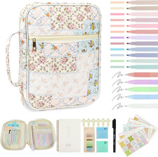 Elegant Bible Cover for Women - Large Bag for Bible Study & Journaling