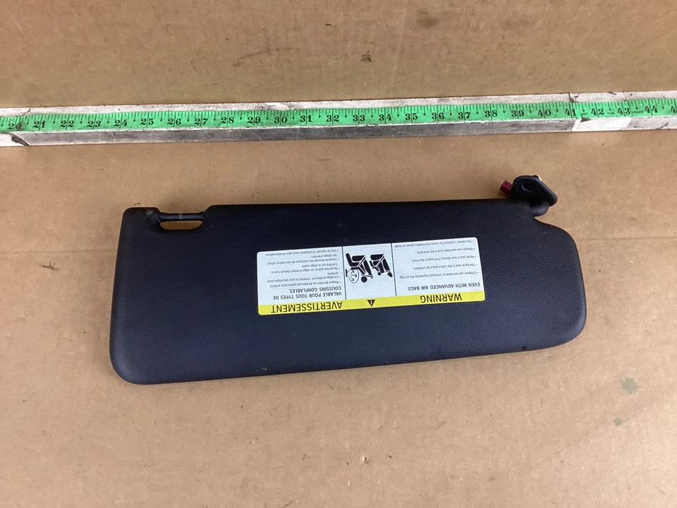 BMW 328I 2011 parasol delantero izquierdo del lado del conductor parasol OEM Foto 2 de 4