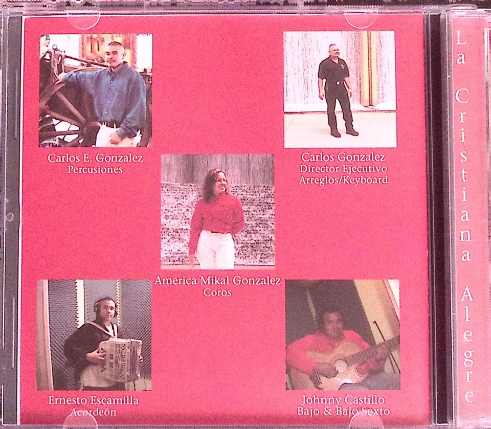 AMERICA GONZALEZ LA CRISTIANA ALEGRE CD 8025 - Imagem 3 de 4
