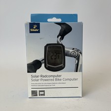 Tchibo Solar-Radcomputer Solar Powered Mit Funkübertragung NEU