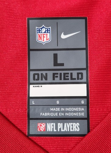 Mens San Francisco 49ers Ronnie Lott Nike Scarlet Retired Alternate Game Jersey - Imagen 3 de 6