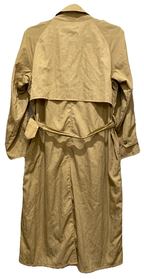 Trench coat e cinto vintage Banana Republic bege masculino grande - Imagem 2 de 4