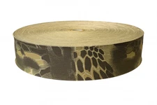 3" Nylon Webbing Kryptek Mandrake Camo 17337 Two Side Pattern 100 Yds USA made