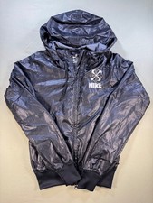 Nike Track & Field Pinwheel Windbreaker Full Zip Jacke Damen Größe Small
