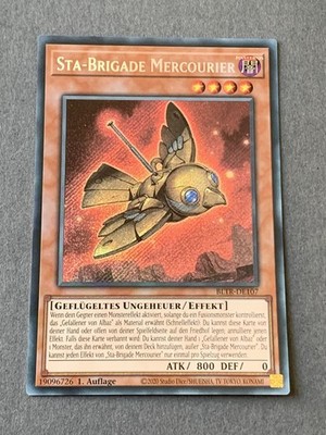 Yu-Gi-Oh! - Sta-Brigade Mercourier - BLTR - Secret Rare - NM