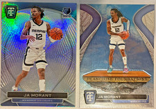 Ja Morant 2 Card Insert Lot Memphis Grizzlies Totally Certified #10 #20 NBA