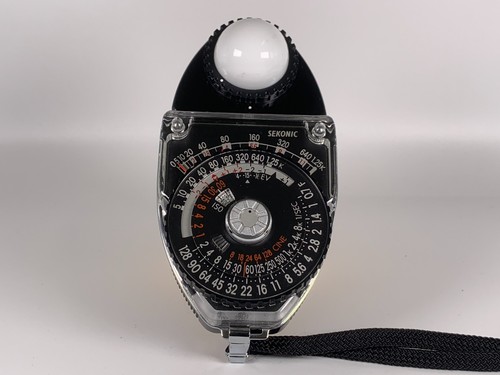 Sekonic Studio Deluxe II L-398M Light Meter Tested Working w/ Lumisphere Japan - Picture 1 of 6