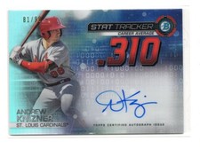 2019 Bowman Chrome Andrew Knizner State Tracker AUTO AUTOGRAPH RC 1/99 CARDINALS