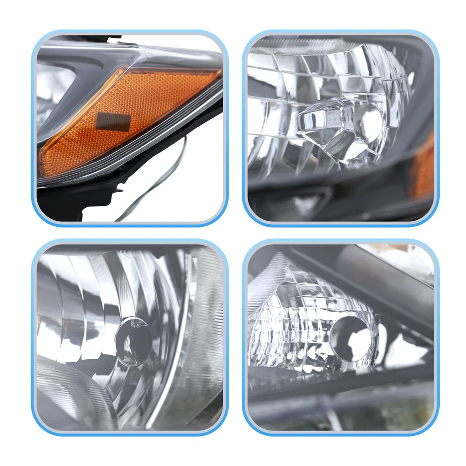 Faro faro con LED DRL sin bombillas para Nissan Rogue 2014-2016 diestro y diestro Foto 4 de 4