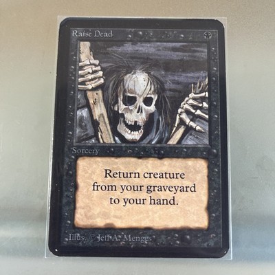 Raise Dead Alpha Edition MTG NM