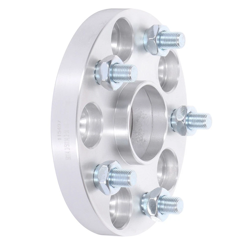 4 pcs Hub Centric Wheel Spacers 20mm Fits Subaru Outback Impreza WRX STI - Изображение 2 из 4