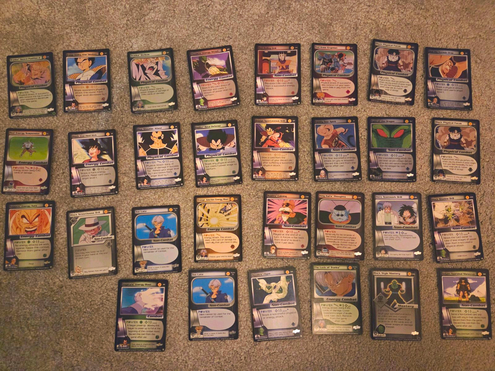 Dragon Ball Z TGC Card Game Bundle Job Lot Cards Rare Cards view 12
