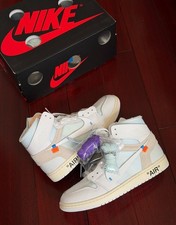Jordan x Virgil Abloh Archive Alaska Air Jordan 1 High OG AA3834-100 mensSneaker