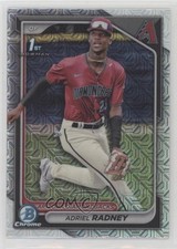 2024 Bowman Chrome Prospects Mega Box Mojo Refractor Adriel Radney #BCP-191 1k1n