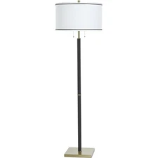 StyleCraft Home Collection DFL733113DS OPEN BOX Dann Foley - Shagreen Floor Lamp