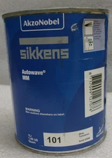 AKZO NOBEL SIKKENS AUTOWAVE MM 101 WHITE 1L/1.06 US QUART #393896
