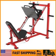 Leg Press Machines, Adjustable Leg Press Squat Machine Workout Training Home Gym