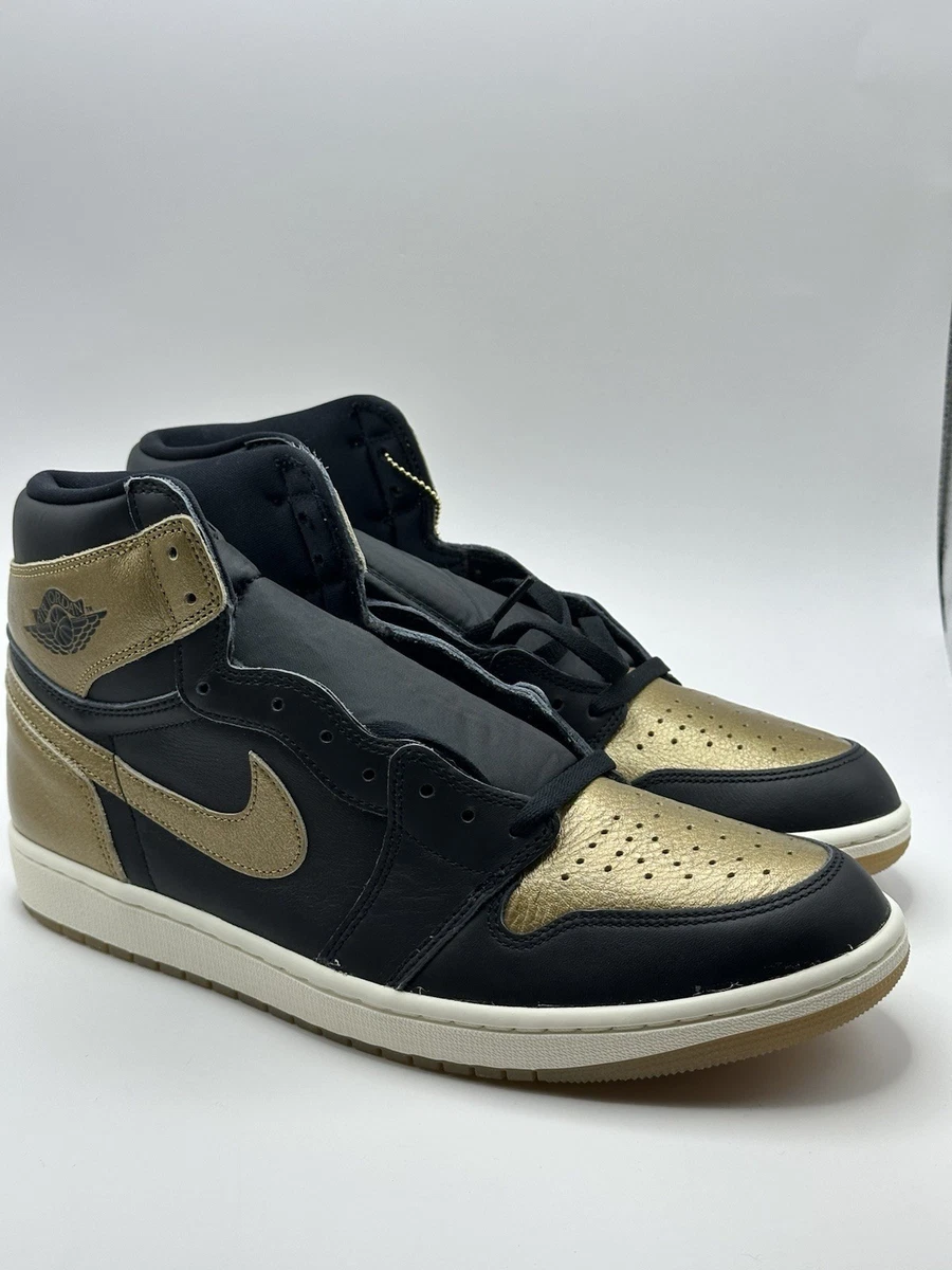 Jordan 1 Retro OG High Black Gold | eBay