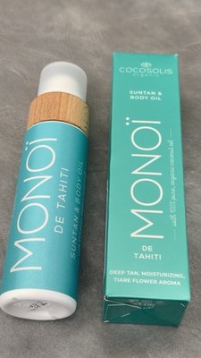 COCOSOLIS Monoï Tanning Bed Lotion Accelerator - Organic Tanning Lotion