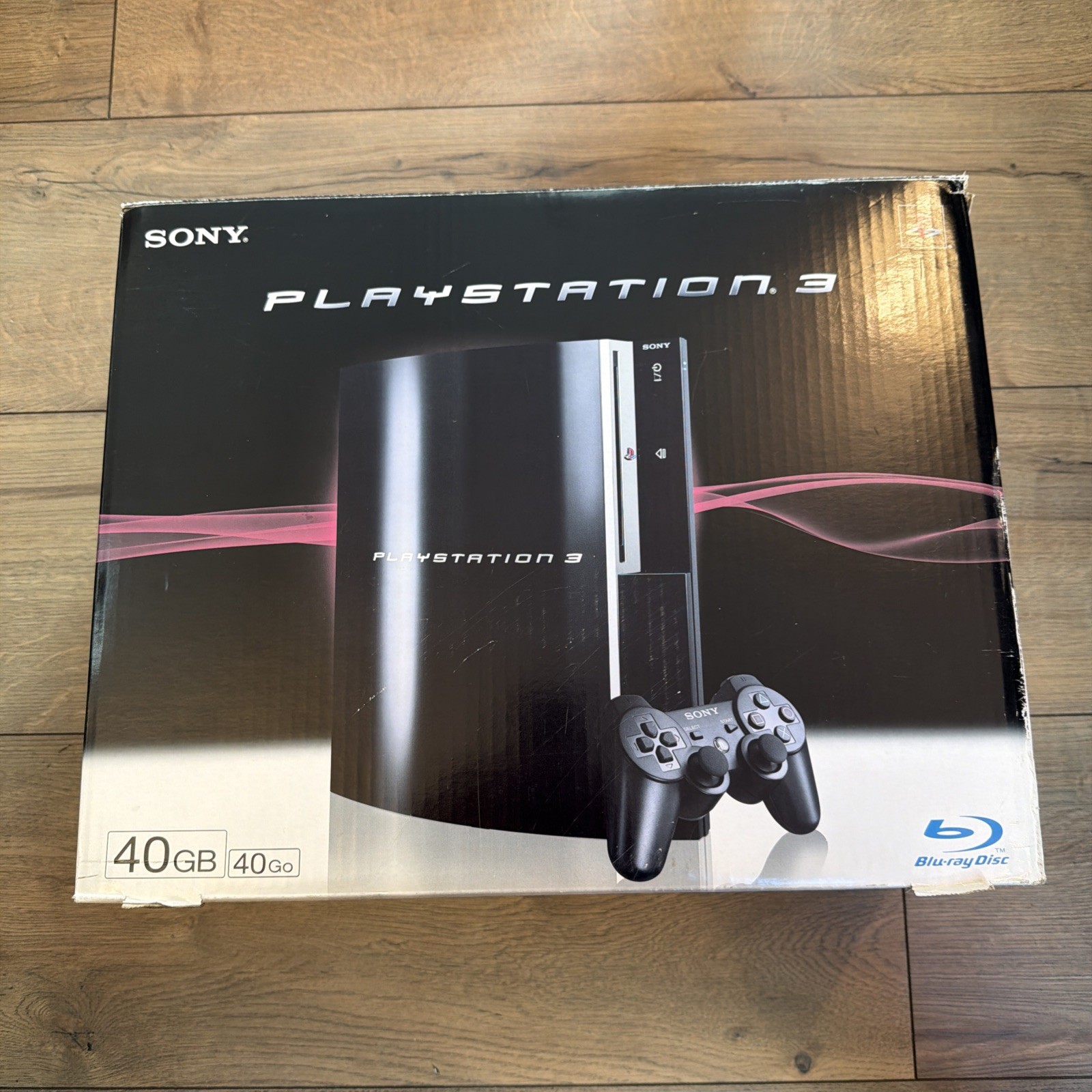 ⚠️ boîte vide console sony playstation 3 PS3 Fat 40 Go