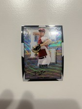 2019 Leaf Perfect Game AAC Daniel Susac Black Wave Prismatic Proof Auto SN 1/1