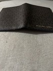 Michael Kors Men's Brown/Black Logo Bifold Wallet w/ ID Window & Credit Card — photo 3