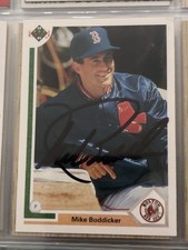 Mike Boddicker Autographed 1991 Upper Deck Baseball Card