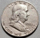 Franklin Half Dollar - 195*  ( Missing Last Digit of Date ) Possible Error ?
