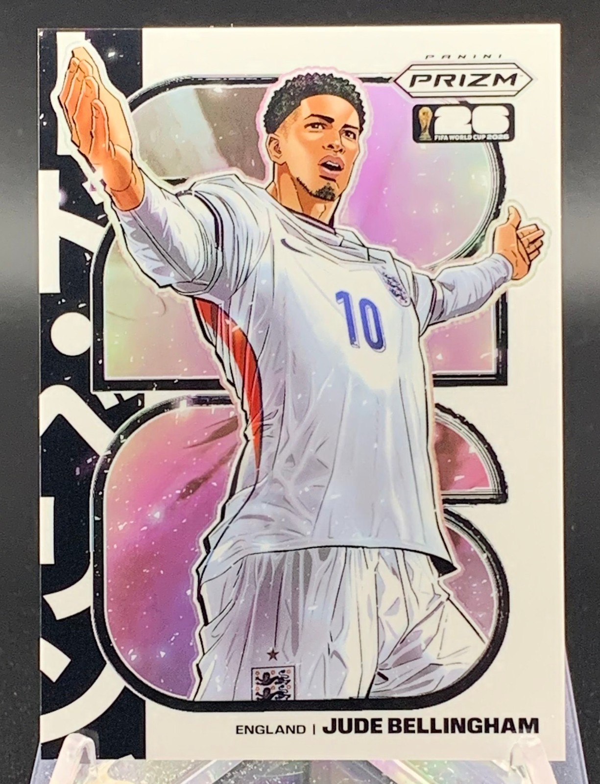 2026 Panini Prizm FIFA World Cup Jude Bellingham #9 Manga Case Hit SSP