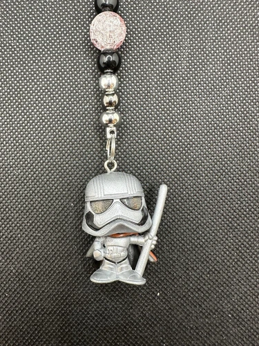 Star Wars Captain Phasma Ultra Rare Doorables Beaded Keychain