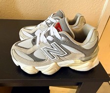 New Balance 9060 Kids Size 11 Gray/White
