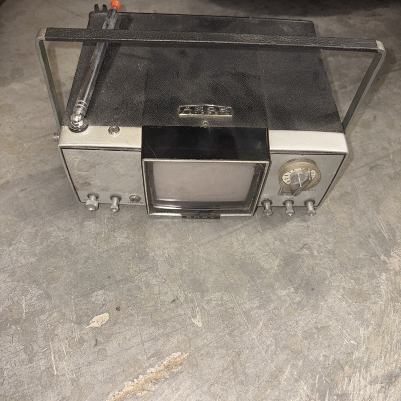 Rare 1961 Vintage Sony Micro TV Model 4-203W