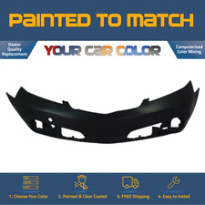 New Fits 2012 2013 2014 Acura Tl Sedan Front Bumper Premium Painted