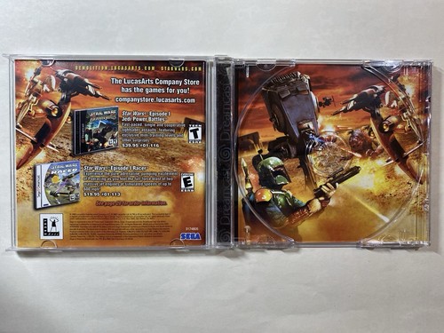 Star Wars Demolition (Sega Dreamcast, 2000) CIB - Game/Case/Manual *Complete* - Picture 4 of 6