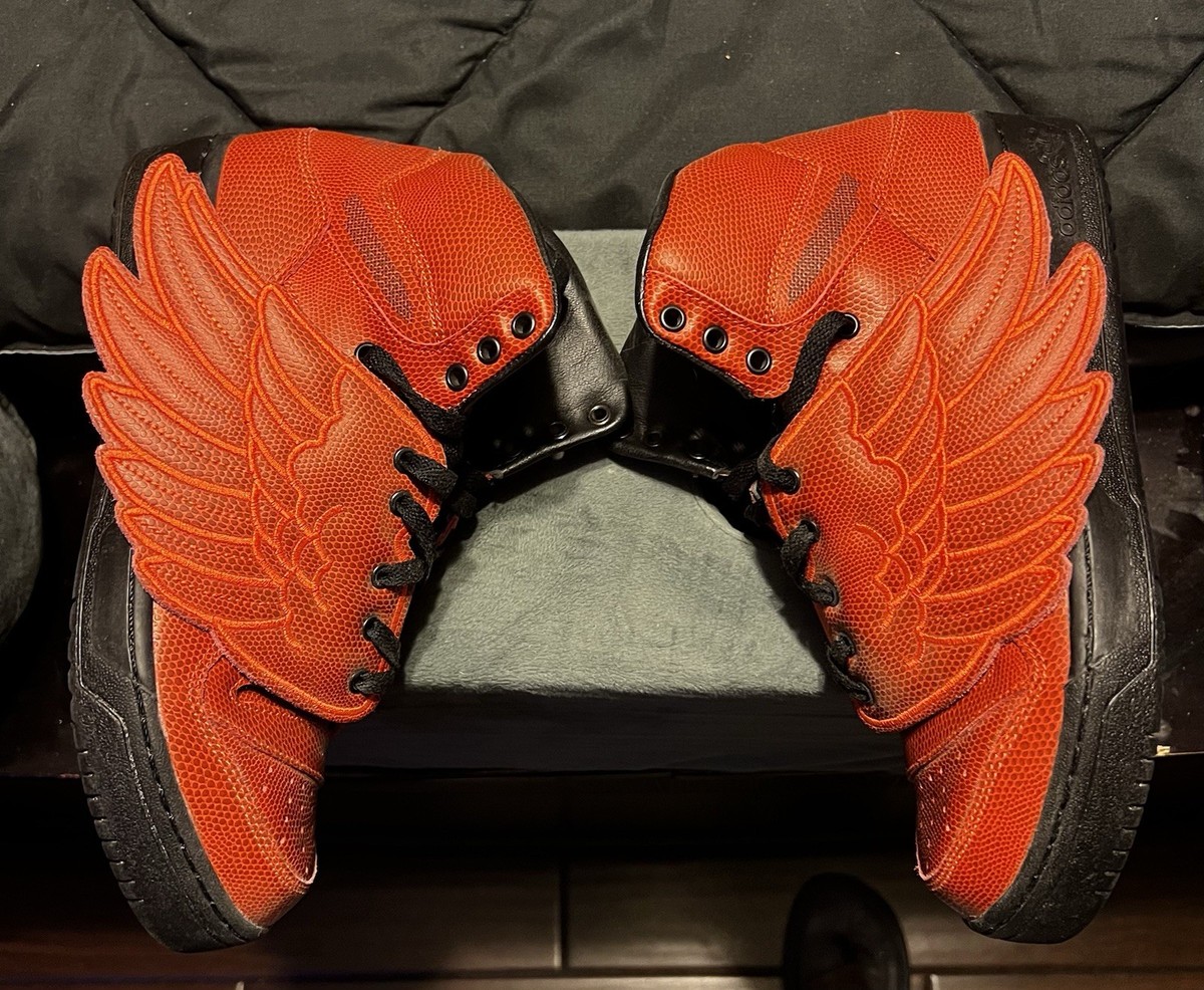 ADIDAS ORIGINALS JEREMY SCOTT JS WINGS 1.0 BBALL MEN'S SIZE US 8.5