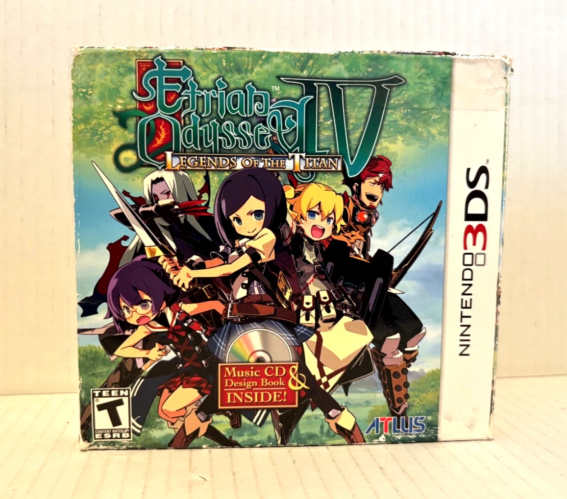 Etrian Odyssey IV: Legends of the Titan 2013 Video Games for sale
