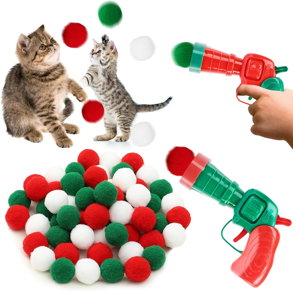 Katzenspielzeug, Interaktives Katzenspielzeug, Weiche KatzenbäLle, KäTzchen Pomp-image