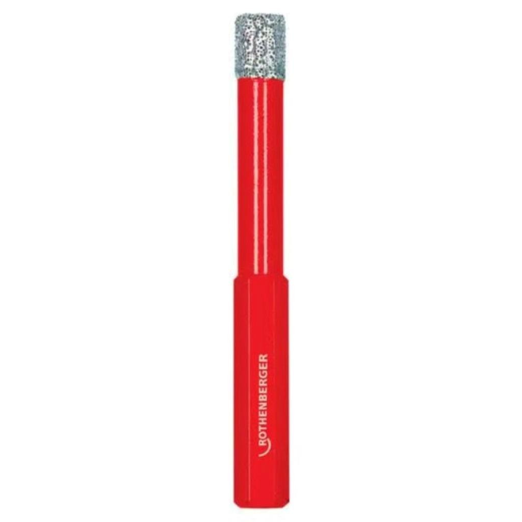 Rothenberger 10mm Self Cooling Diamond Porcelain Ceramic Tile Drill Bit