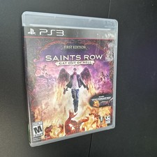Saints Row Gat Out of Hell First Edition Sony PlayStation 3 PS3 USA Tested Works