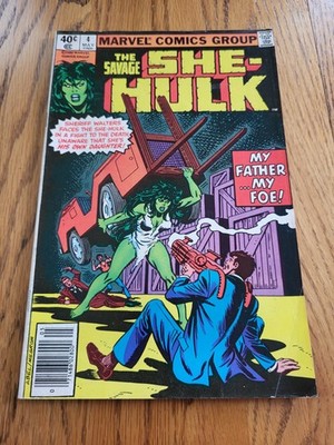 Marvel Comics The Savage She-Hulk #4 (1980) - Very Good